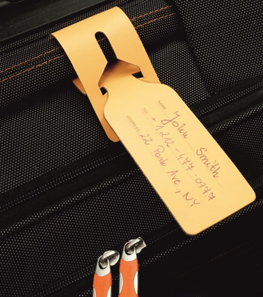 Logotrade promotional item image of: Luggage tag 969094