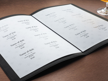 Logo trade promotional products image of: Menu cover Ambiente 1178265