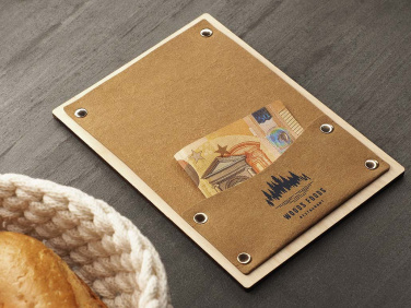 Logo trade promotional merchandise image of: Bill holder 1053121