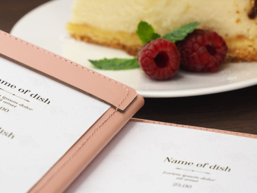 Logo trade promotional gifts picture of: Menu cover 1087281