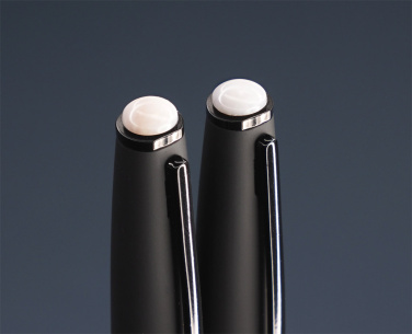 Logo trade promotional gift photo of: Opal stone Pen set 1286036