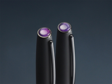 Logotrade promotional products photo of: Amethyst Pen set  1288036