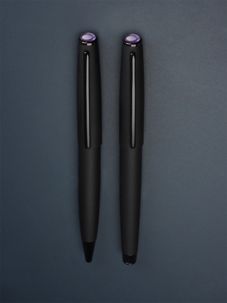 Logotrade advertising product picture of: Amethyst Pen set  1288036