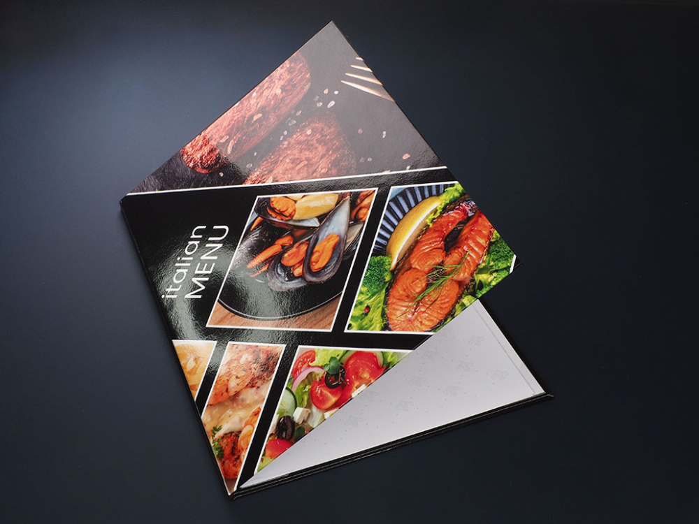 Logo trade promotional merchandise photo of: Menu cover 1824117