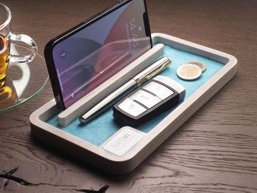 Logo trade promotional giveaways picture of: Wooden desk organiser 1818121