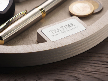 Logo trade promotional gifts image of: Wooden desk organiser 1817121