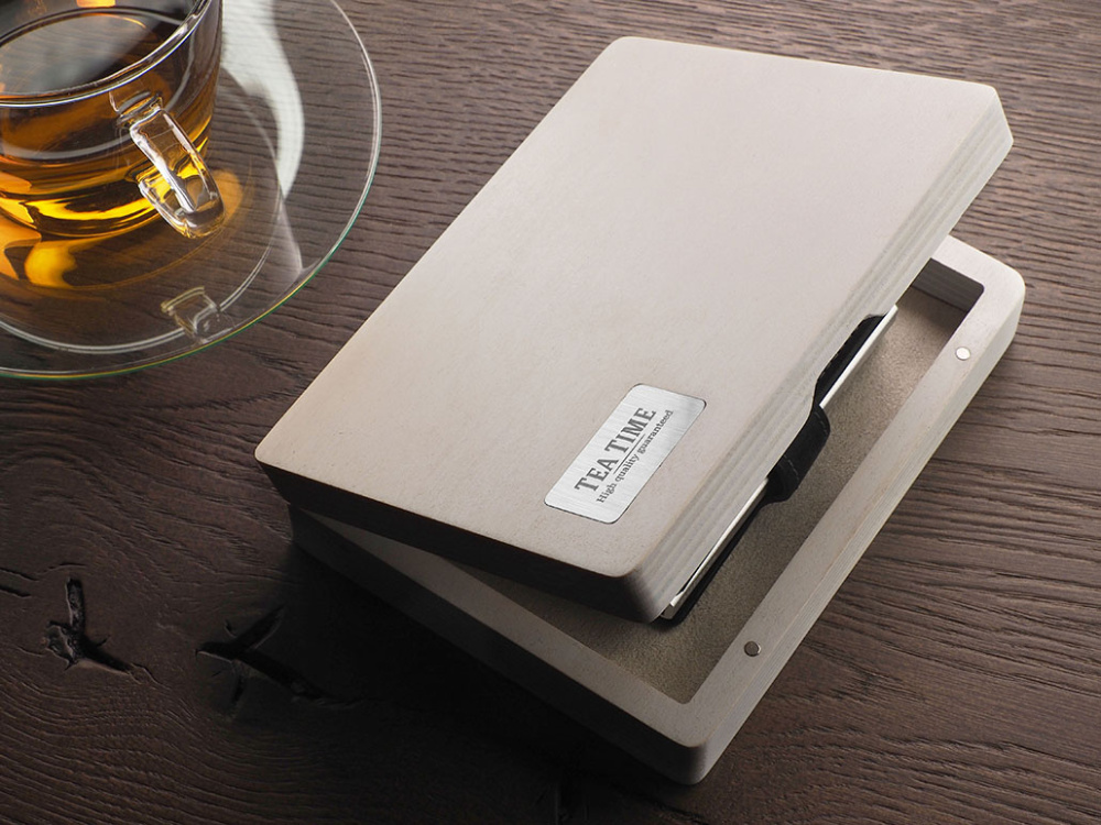 Logotrade promotional item picture of: Wooden box 1819121
