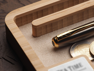 Logo trade promotional item photo of: Wooden desk organiser 1818292