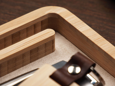Logotrade corporate gift image of: Wooden desk organiser 1818292