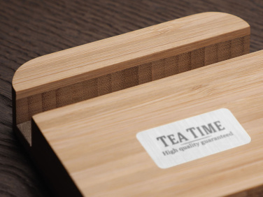 Logo trade promotional merchandise picture of: Wooden telephone stand 1847292