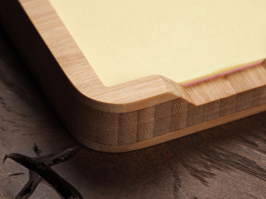 Logo trade business gift photo of: Wooden memo card box 1832292