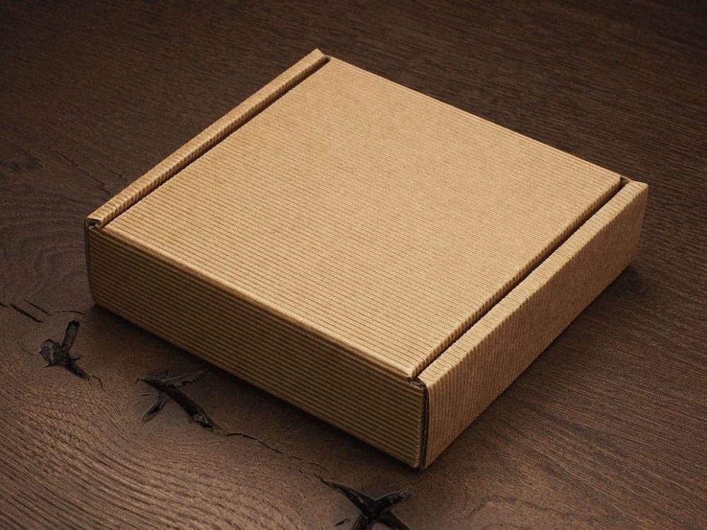 Logo trade promotional items image of: Box (11.4x11.8x3.2cm) 1877307