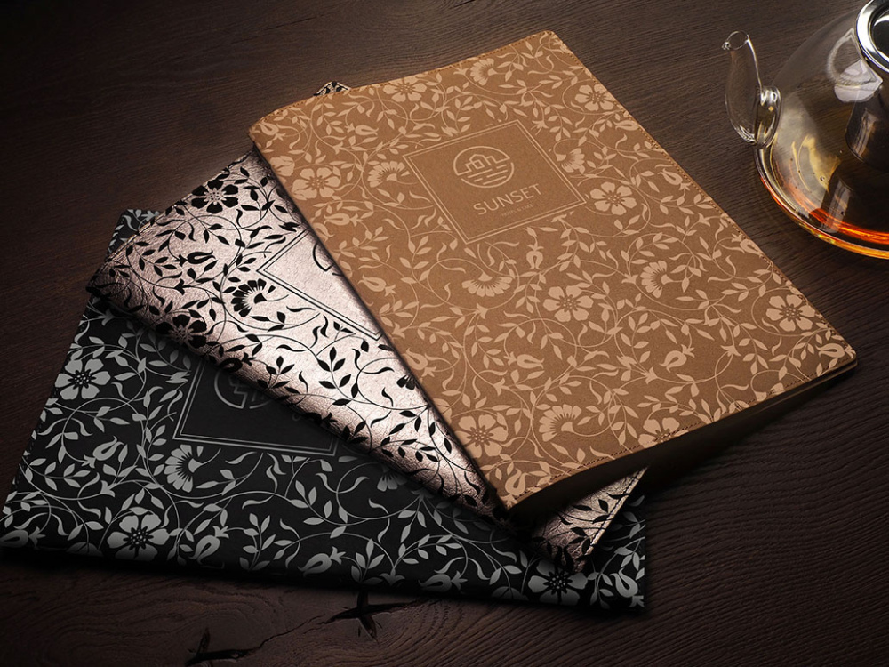 Logo trade advertising products image of: Menu cover Ambiente 1178285