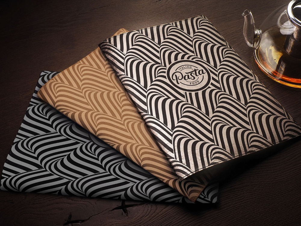 Logo trade promotional merchandise image of: Menu cover Ambiente 1178295