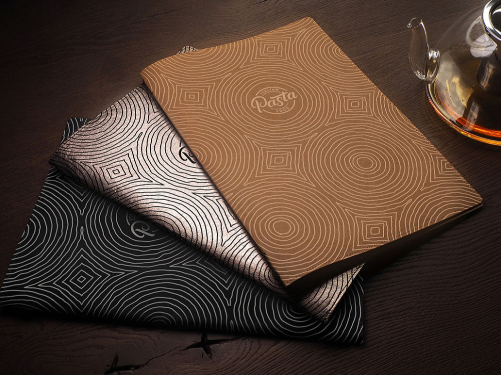 Logo trade promotional merchandise picture of: Menu cover Ambiente 1178300