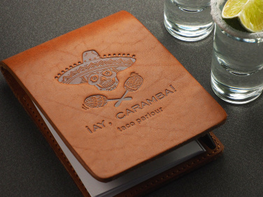 Logo trade corporate gifts picture of: Waiter notepad 1202141