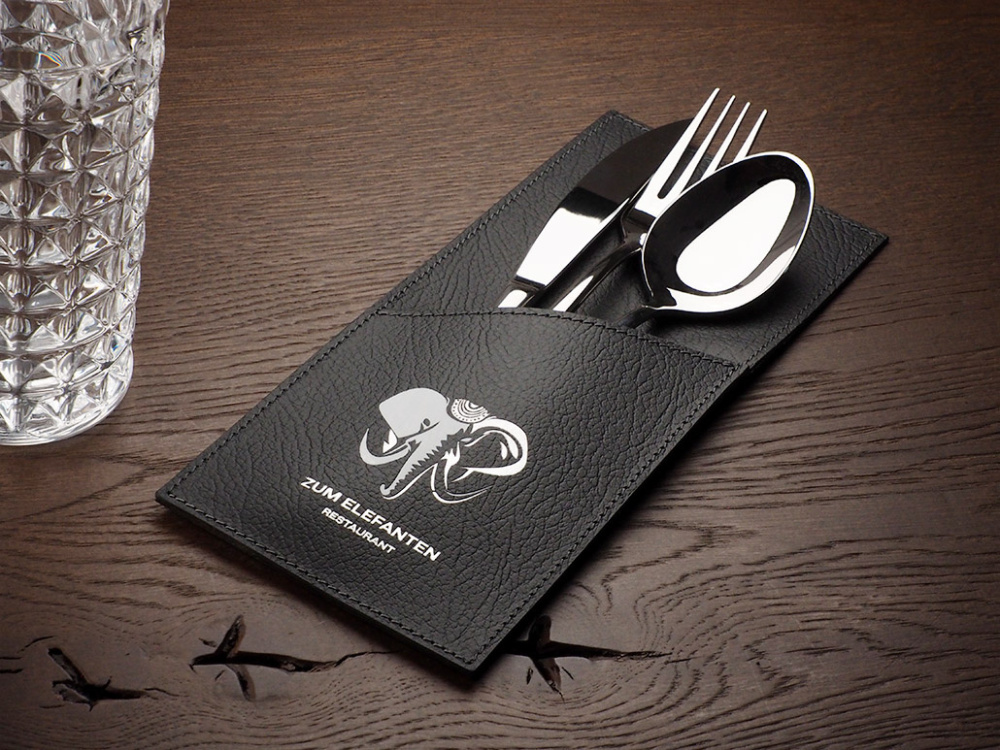 Logo trade promotional merchandise photo of: Cutlery case 1044318