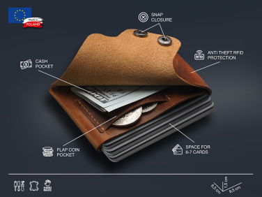 Logotrade business gift image of: Wallet 384310