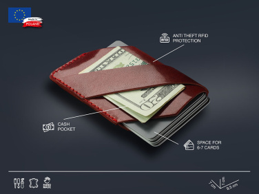 Logo trade promotional giveaways picture of: Wallet 1242141