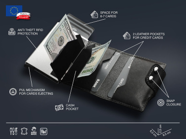 Logo trade promotional item photo of: RFID wallet 1934141