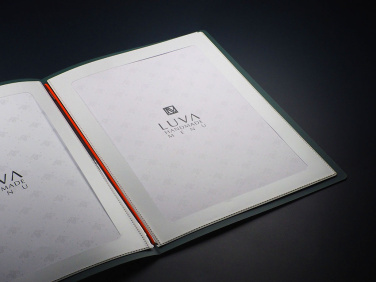 Logo trade advertising products image of: Menu cover Ambiente 1178094