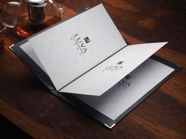 Logo trade promotional products image of: Menu cover Fine Dining Pro 1633319