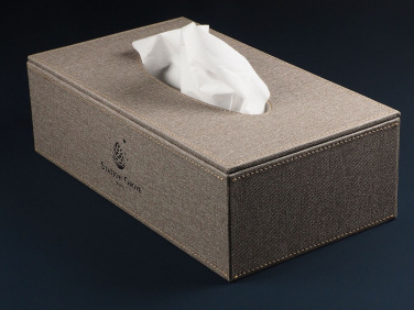 Logo trade promotional gift photo of: Tissue box 992321