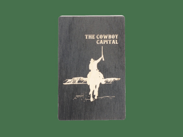 Logotrade promotional item image of: Wooden magnet 2034121