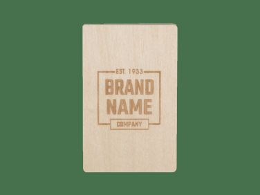 Logo trade promotional product photo of: Wooden magnet 2034121