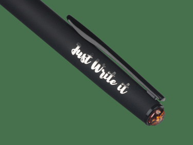 Logotrade promotional gifts photo of: Ball pen with AMBER stone 2070036