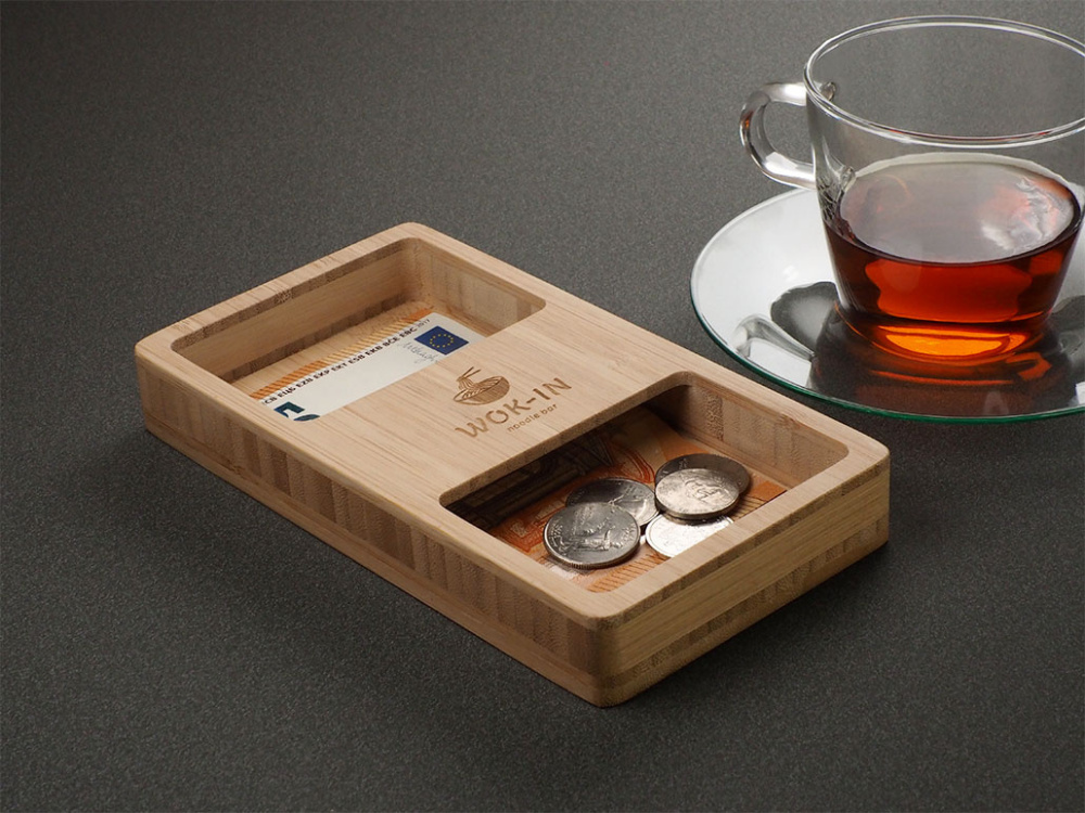 Logotrade promotional merchandise image of: Wooden payer 2080292