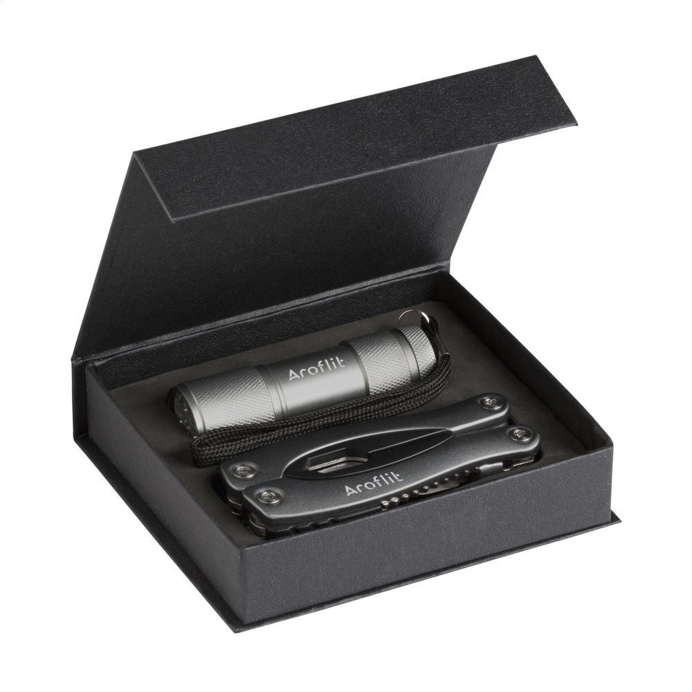 Logo trade promotional merchandise photo of: MaxiStar giftset
