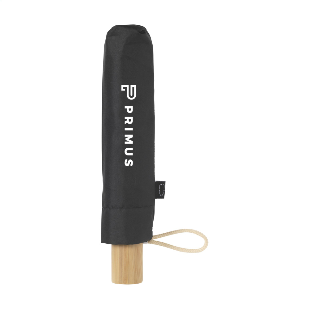 Logo trade promotional gifts picture of: Mini Umbrella RCS RPET foldable umbrella 21 inch