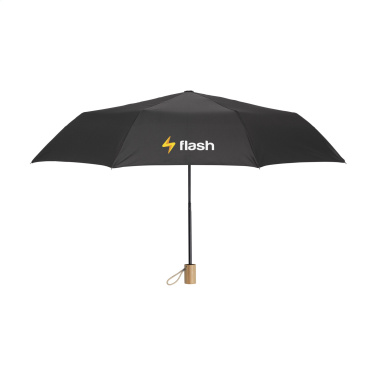 Logotrade promotional products photo of: Mini Umbrella RCS RPET foldable umbrella 21 inch