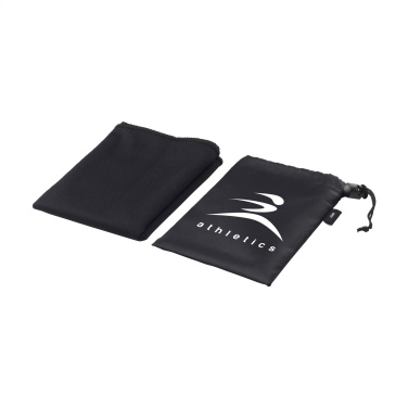 Logo trade business gift photo of: CoolDown RPET sports cooling towel
