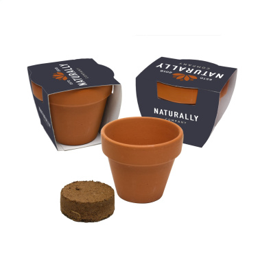 Logo trade promotional item photo of: Flowermix Terracotta flower seeds