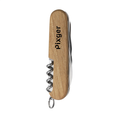 Logo trade corporate gift photo of: Victorinox Huntsman Wood pocket knife
