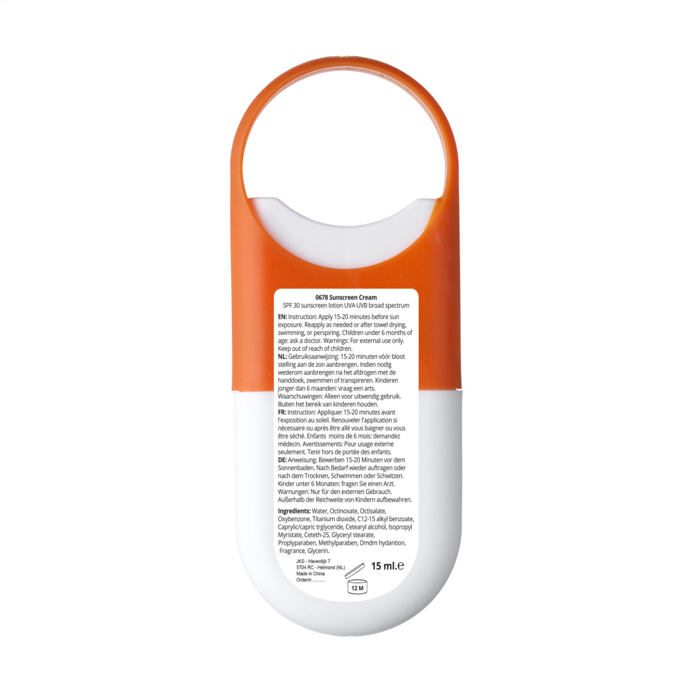 Logotrade promotional item picture of: Sunscreen Spray HookUp factor 30