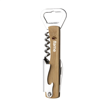 Logotrade promotional item image of: Butler Bamboo waiter’s friend