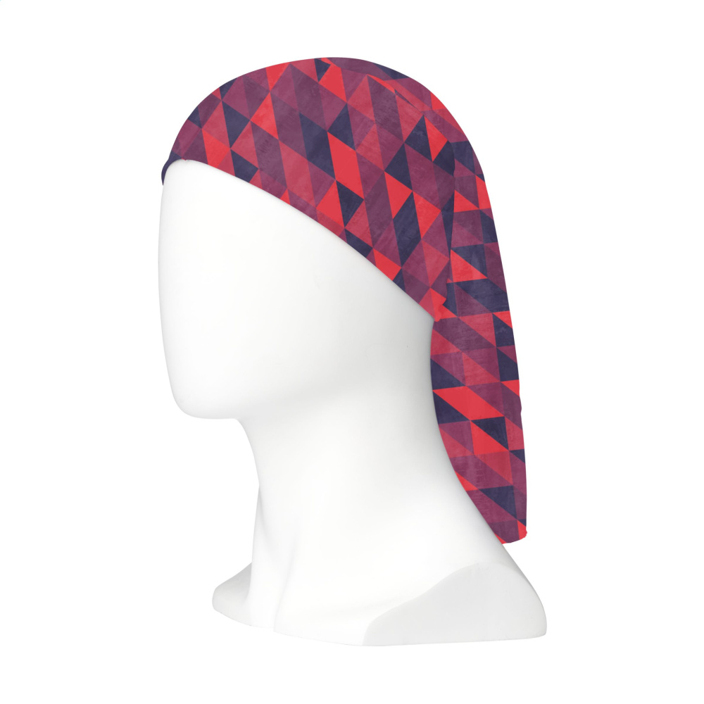 Logo trade business gifts image of: Bandana multi-functional scarf with all-over printing