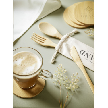 Logo trade advertising product photo of: Bambu Cutlery Set