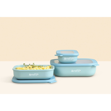 Logo trade business gifts image of: Mepal Cirqula multi use rectangular bowl 500ml lunchbox