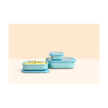 Logo trade advertising products image of: Mepal Cirqula multi use rectangular bowl 2 L lunchbox