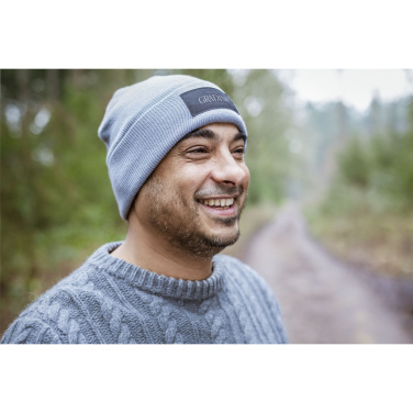 Logo trade business gifts image of: Stavanger GRS RPET Beanie hat