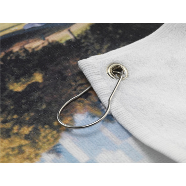 Logo trade corporate gifts image of: GolfTowel 400 g/m² 30x50