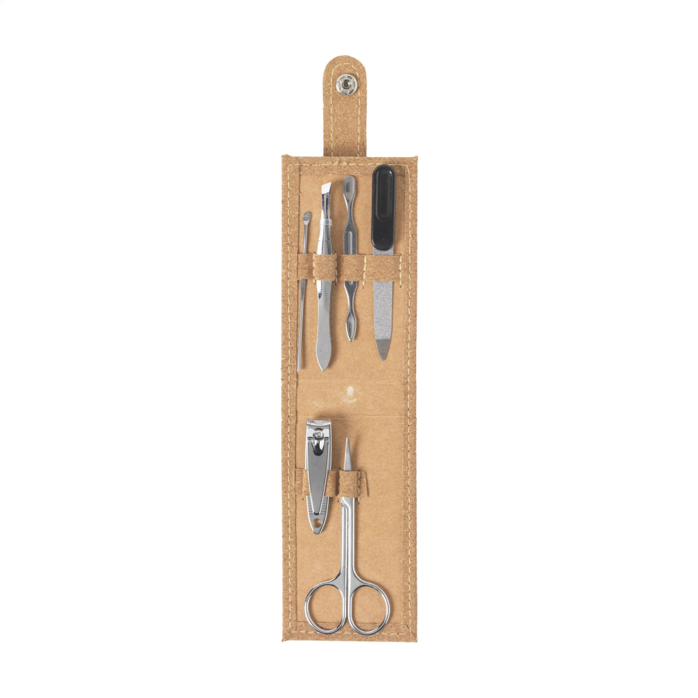 Logo trade promotional gifts picture of: Cork Manicure Set