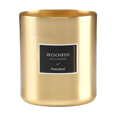 Logo trade promotional gifts picture of: Wooosh Scented Candle True Wood