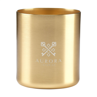 Logo trade promotional giveaways image of: Wooosh Scented Candle True Wood