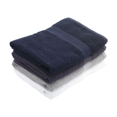 Logo trade promotional merchandise image of: Wooosh Bath Towel GRS Recycle Cotton Mix 140 x 70 cm