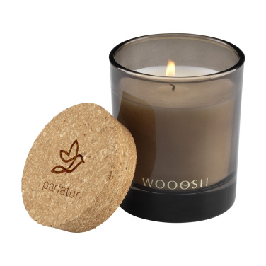 Logo trade promotional gifts image of: Wooosh Scented Candle Green Herbs